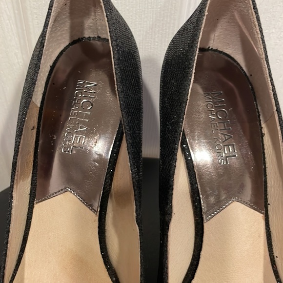 Michael Kors Glitter Heels Size 7 - Picture 11 of 12
